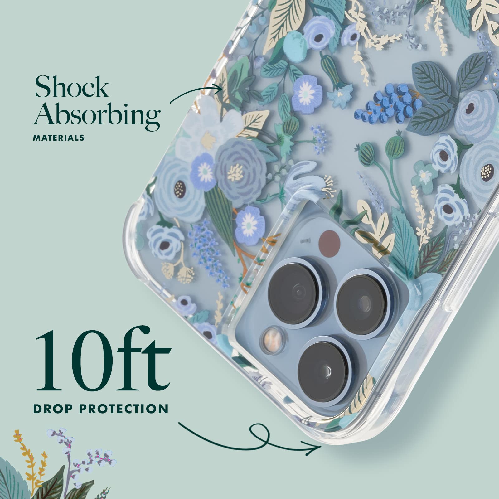 Foto 5 | Funda Para Teléfono Case-mate Rifle Paper Co. Iphone 13 Pro Max - Venta Internacional.