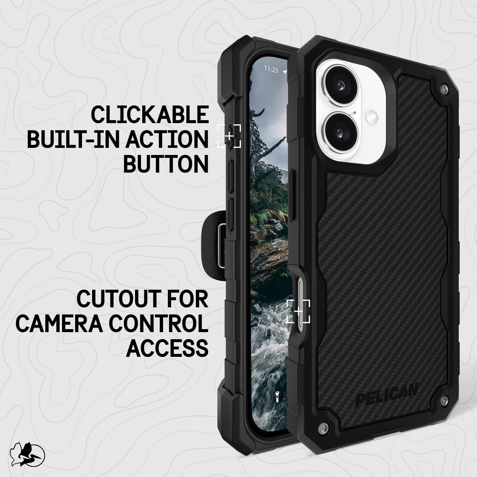 Foto 5 pulgar | Funda de Teléfono Pelican Shield Para Iphone 16 Con Pantalla De 6.1 Pulgadas - Venta Internacional