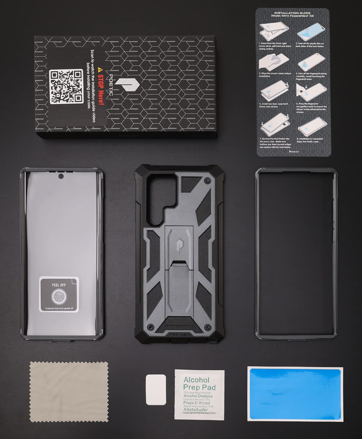 Foto 7 pulgar | Funda Poetic Spartan Compatible con Galaxy S22 Ultra 5g de 6.8 " - Venta Internacional