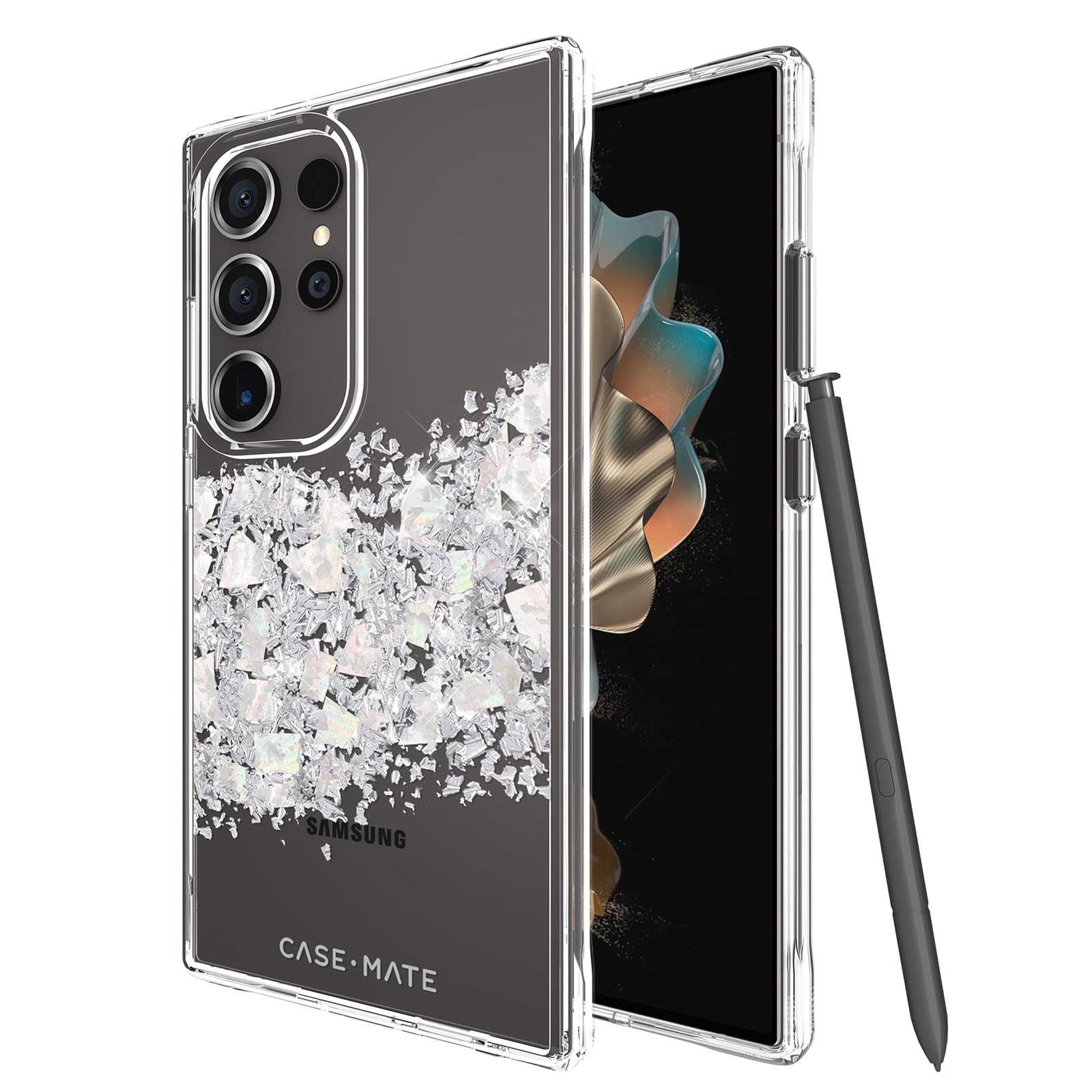 Foto 1 | Funda Para Teléfono Case-mate Para Samsung Galaxy S24 Ultra Touch Of Pearl - Venta Internacional.