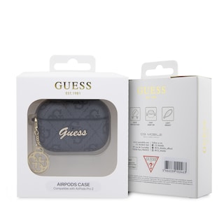 Foto 4 | Funda Guess 4G Logo Clásico para AirPods Pro - Negro