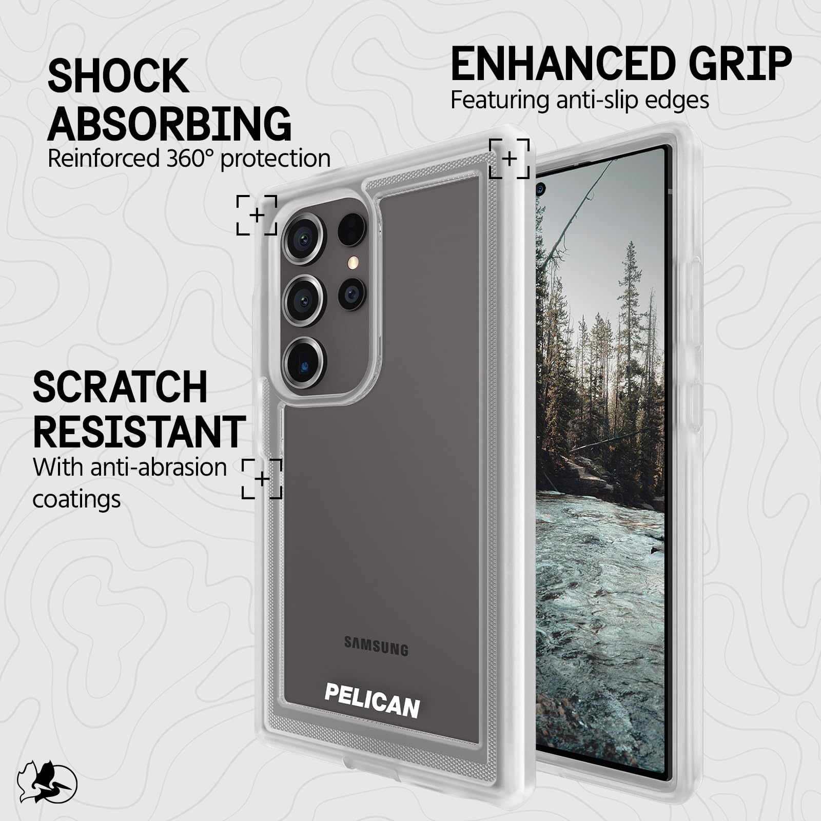 Foto 7 pulgar | Funda Pelican Voyager Para Samsung Galaxy S24 Ultra De 6.8 Pulgadas - Venta Internacional.