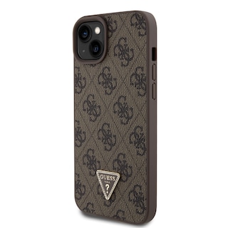 Foto 2 | Funda Guess 4G Crossbody para iPhone 15 Plus - Café