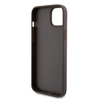 Foto 7 | Funda Guess 4G Crossbody para iPhone 15 Plus - Café