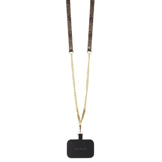 Foto 8 | Funda Guess 4G Crossbody para iPhone 15 Plus - Café
