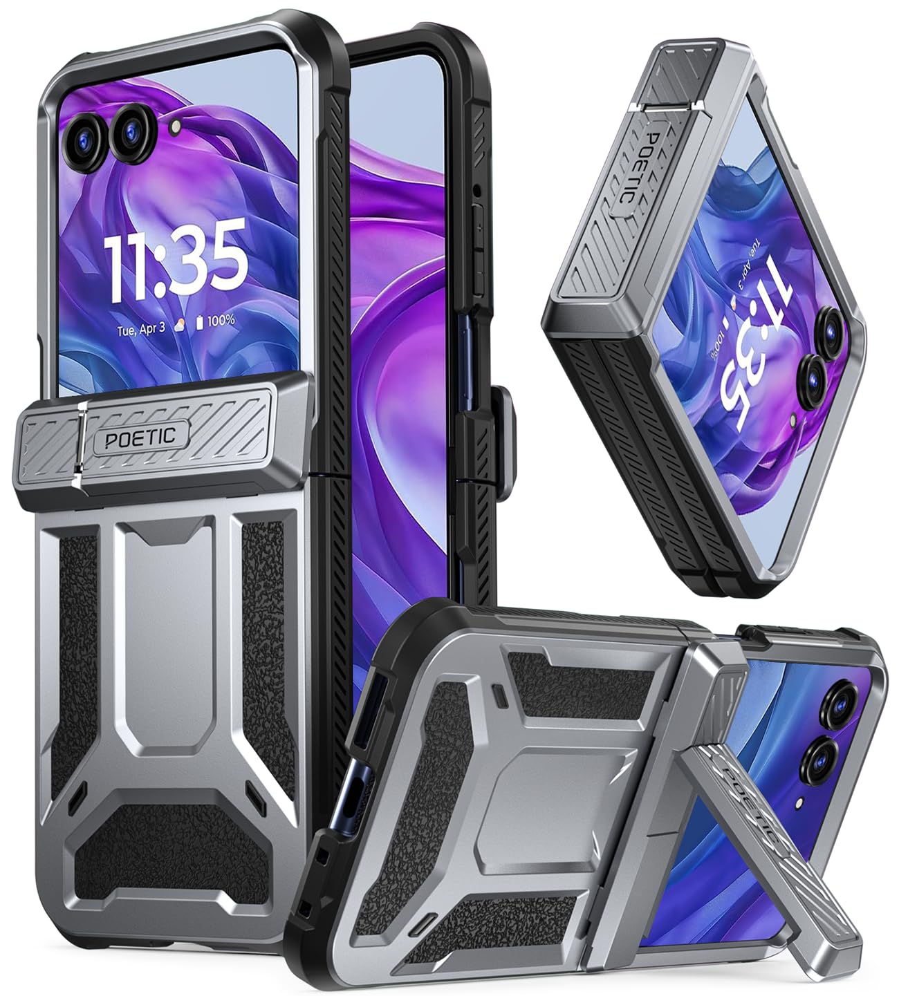 Foto 1 | Funda Poetic Spartan para Motorola Moto Razr Plus 2024 - Venta Internacional
