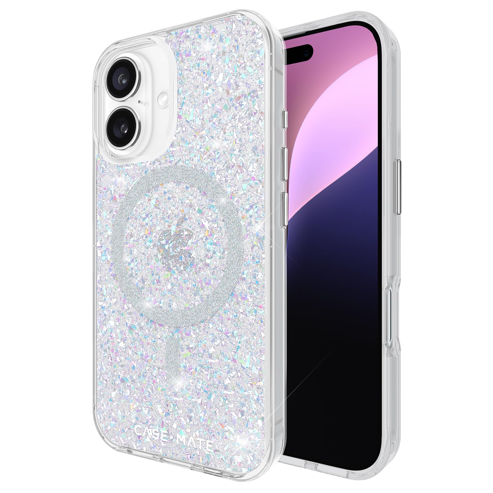 Foto 2 pulgar | Funda de Teléfono Case-mate Para Iphone 16 Twinkle Disco Con Magsafe - Venta Internacional