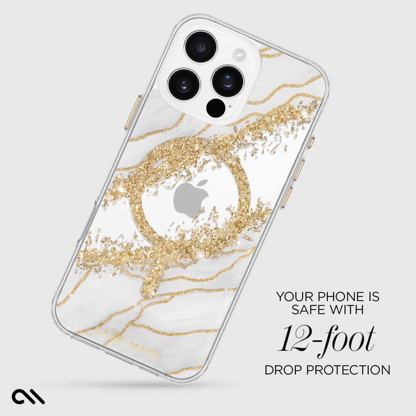 Foto 4 pulgar | Funda para Teléfono Case-Mate iPhone 16 Pro Max Karat Granite - Venta Internacional