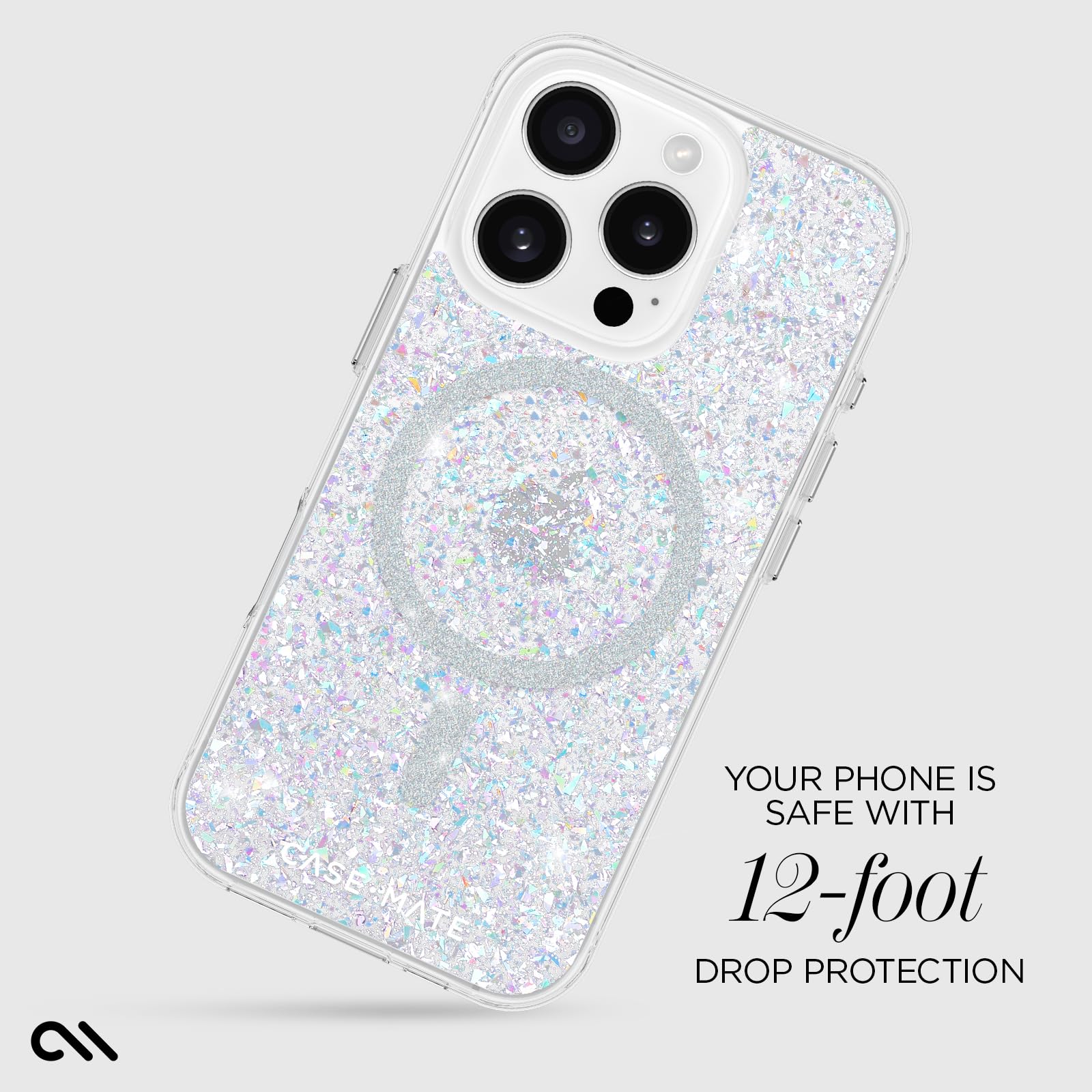 Foto 4 pulgar | Funda Para Teléfono Case-mate Iphone 16 Pro Twinkle Disco - Venta Internacional.
