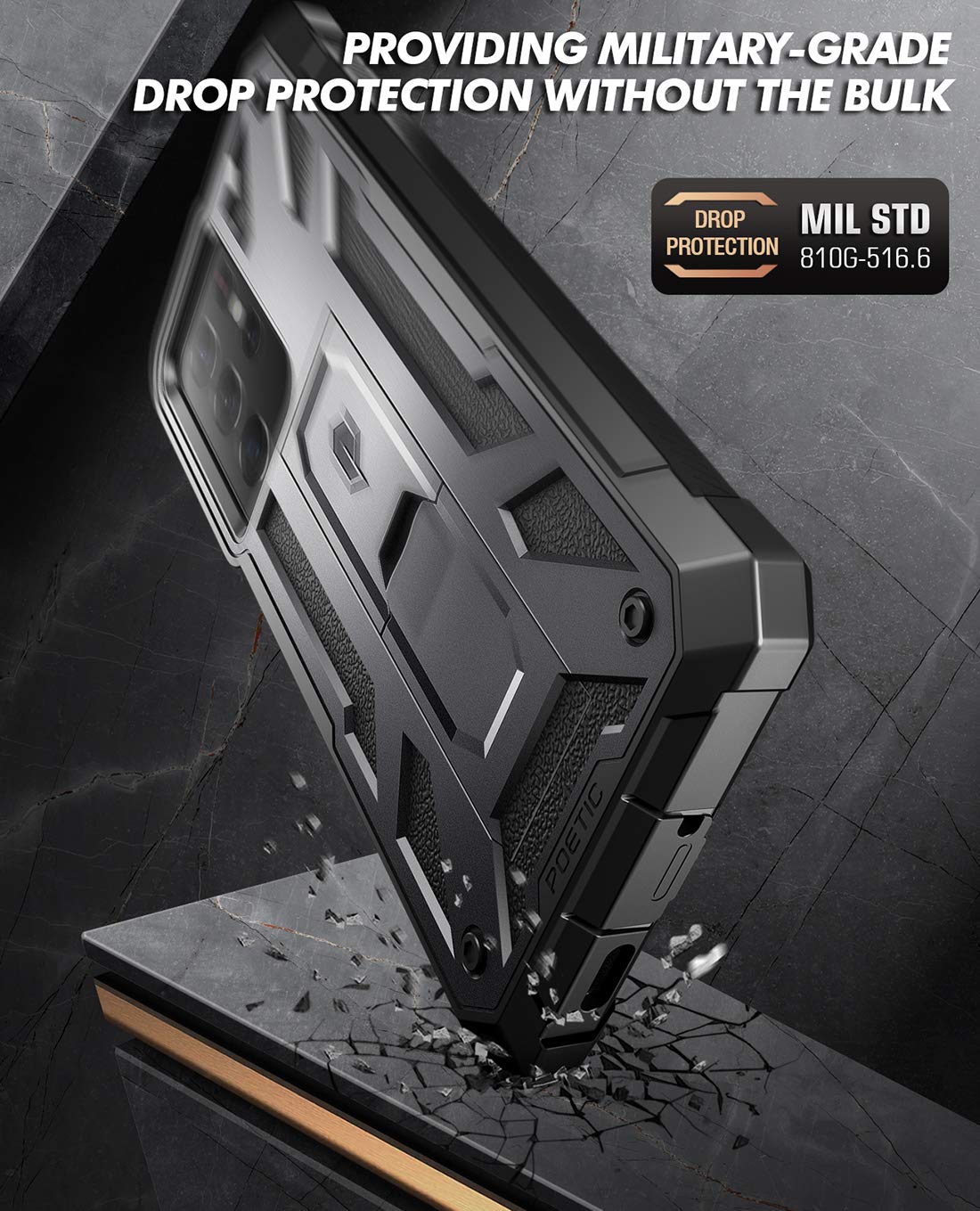 Foto 6 pulgar | Funda Poetic Spartan para Samsung Galaxy S21 Ultra 5g de 6.8 " - Venta Internacional