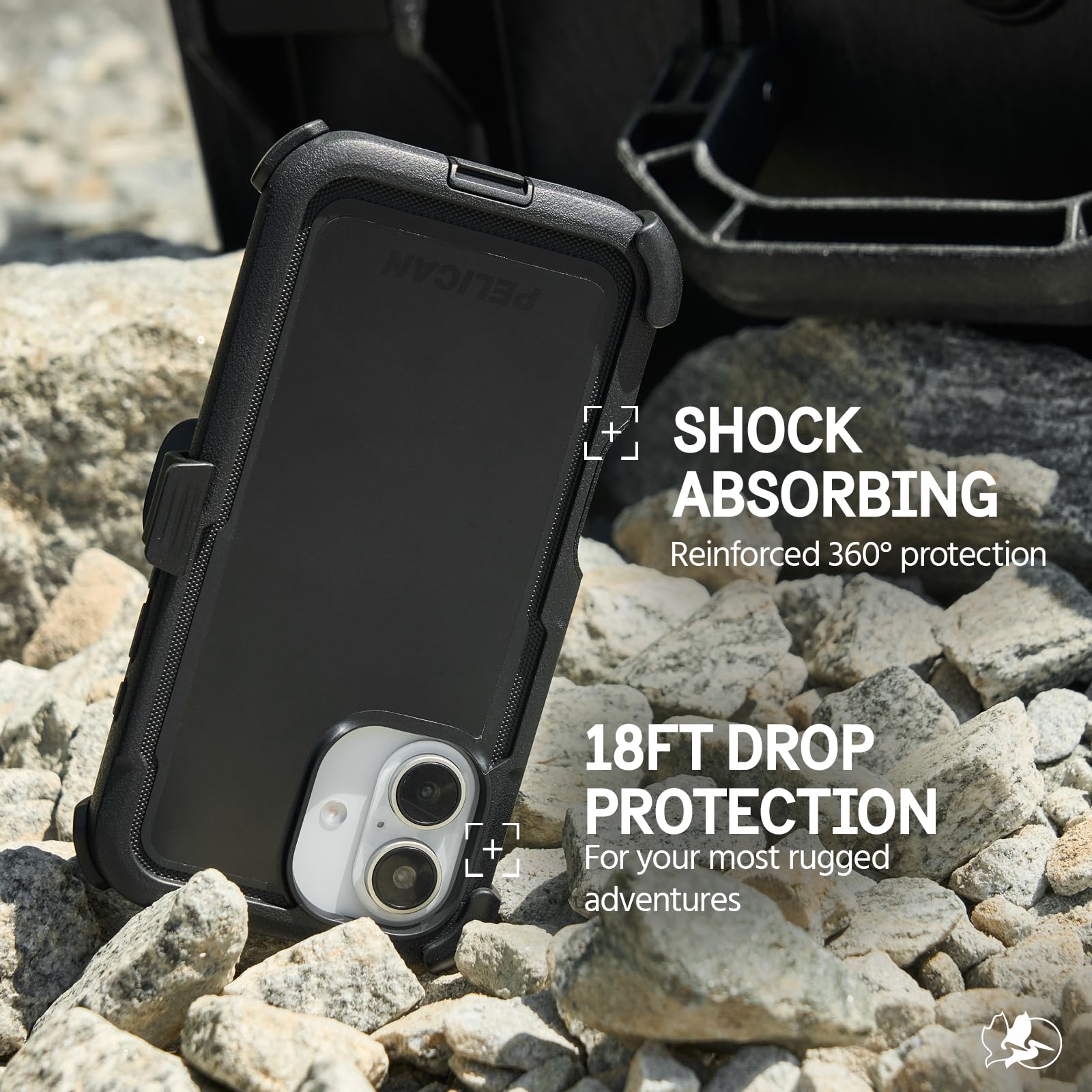 Foto 4 pulgar | Funda de Teléfono Pelican Voyager para iPhone 16 con Magsafe Black - Venta Internacional