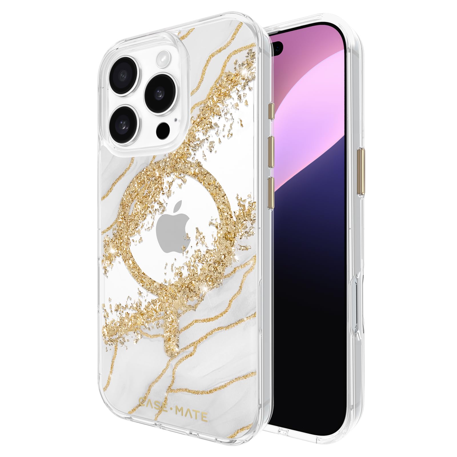 Funda de Teléfono Case-Mate para iPhone 16 Pro Karat Granite con Magsafe - Venta Internacional