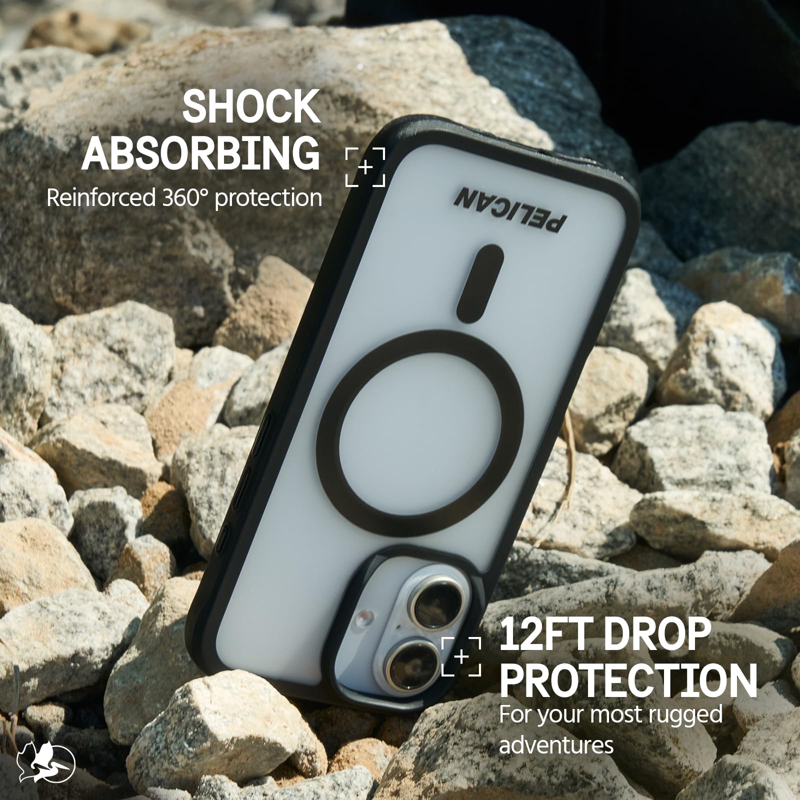 Foto 4 pulgar | Funda de Teléfono Pelican Ranger para iPhone 16 Plus con Magsafe Clear - Venta Internacional
