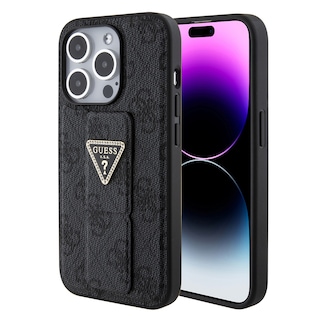 Foto 1 | Funda Guess 4g Triángulo Stand Para Iphone 15 Pro