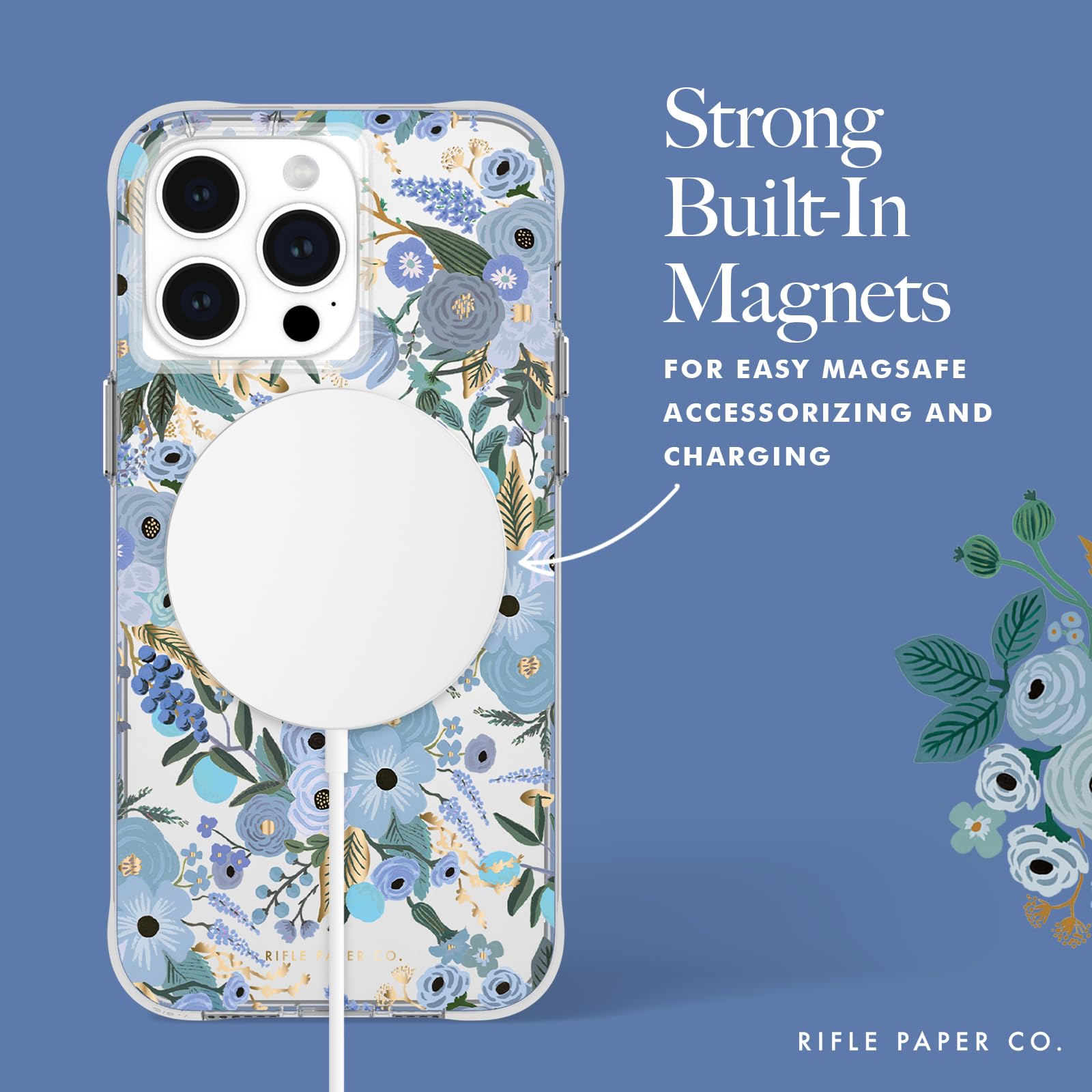 Foto 6 pulgar | Funda para Teléfono Case-mate Rifle Paper Co. Iphone 15 Pro Max - Venta Internacional