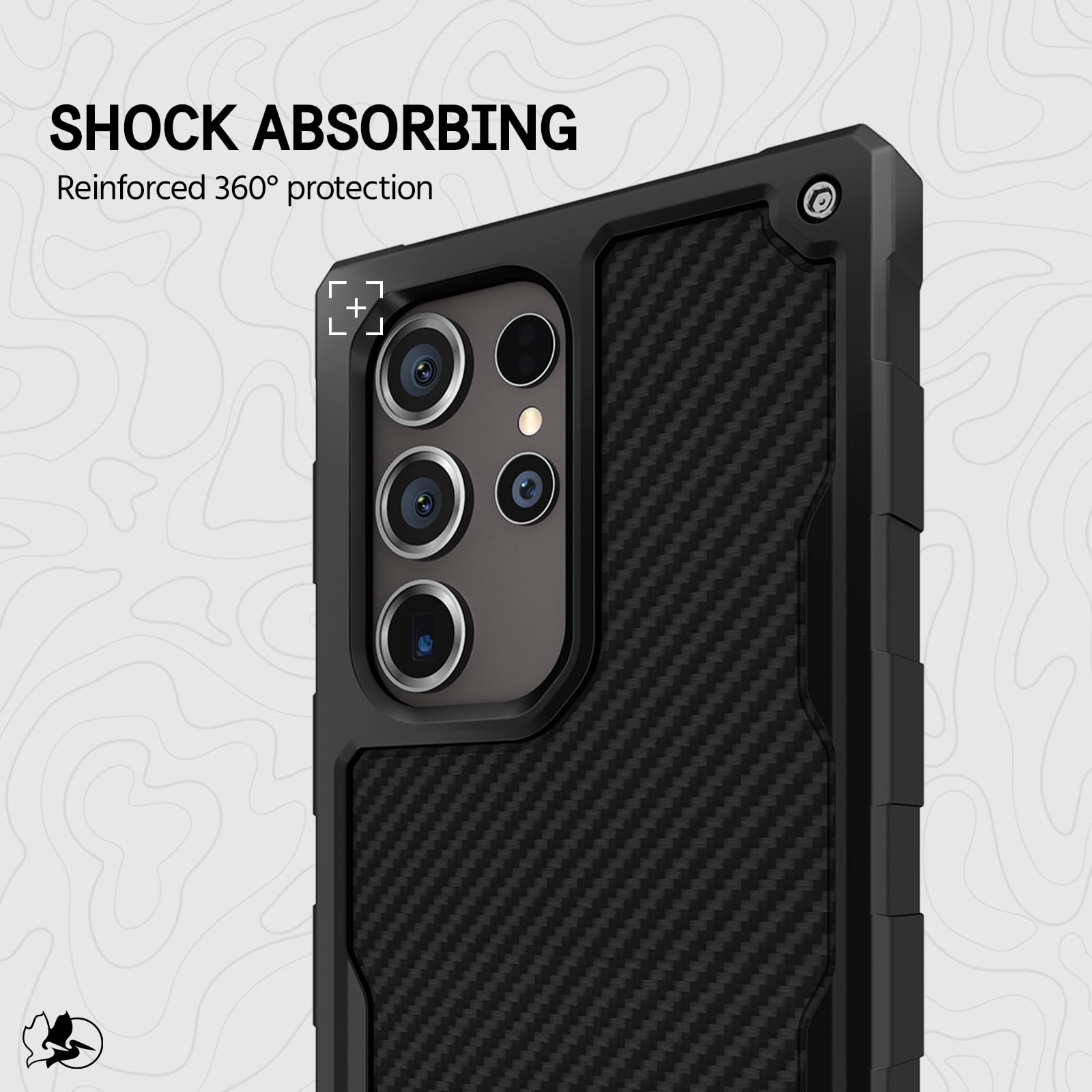 Foto 8 pulgar | Funda Pelican Shield Para Samsung Galaxy S24 Ultra De 6.8 Pulgadas - Venta Internacional