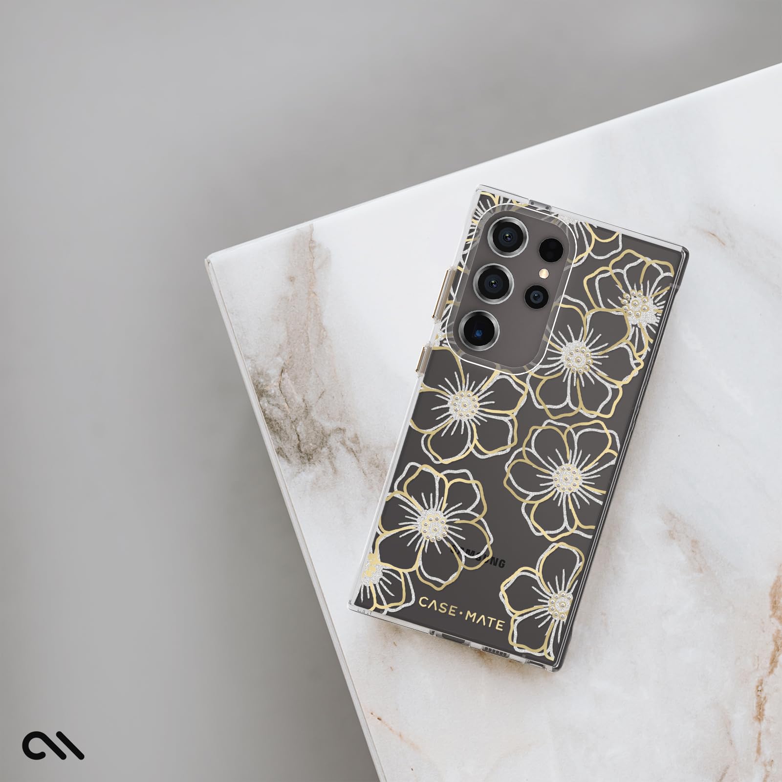 Foto 7 pulgar | Funda Para Teléfono Case-mate Samsung Galaxy S24 Ultra Floral Gems - Venta Internacional.