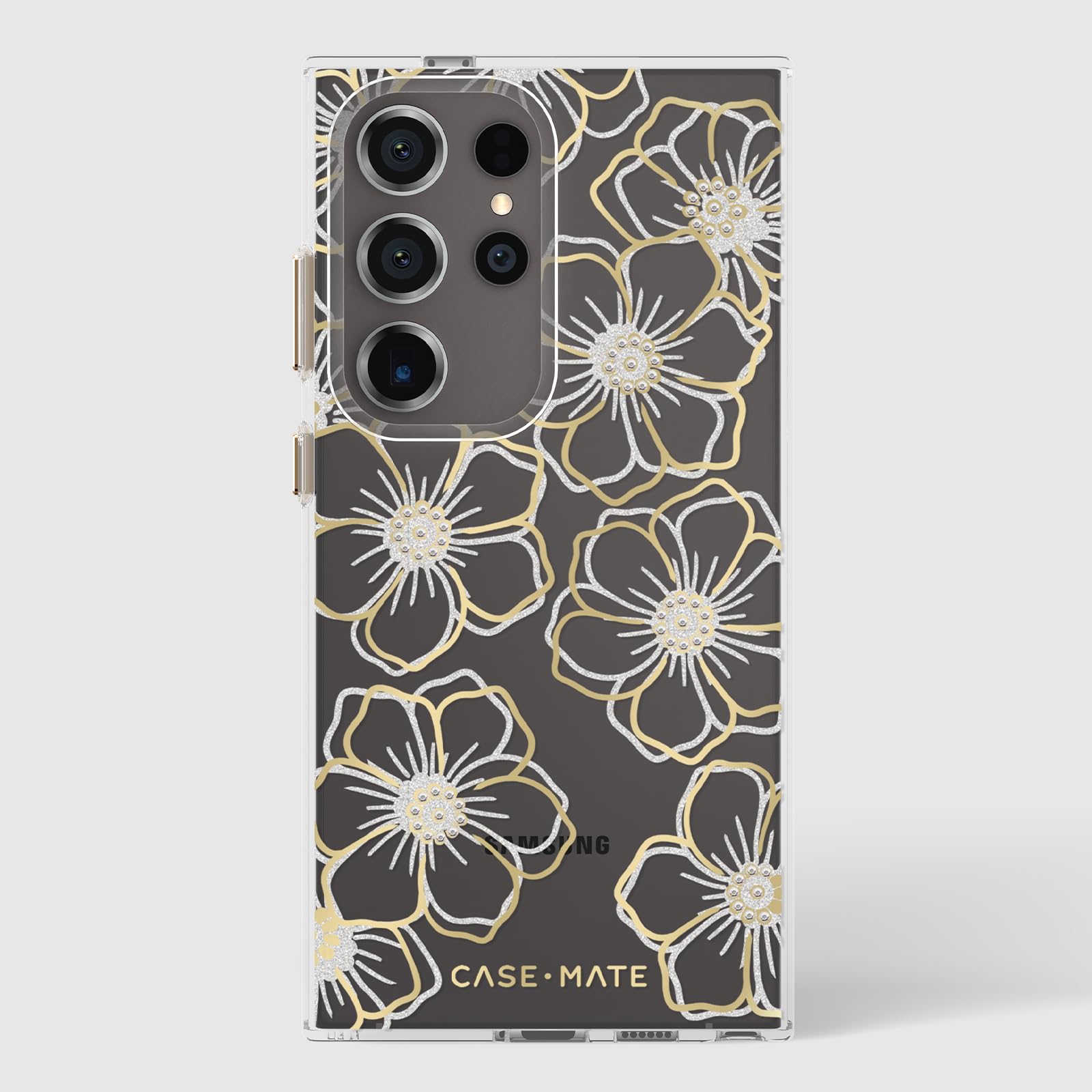 Foto 8 pulgar | Funda Para Teléfono Case-mate Samsung Galaxy S24 Ultra Floral Gems - Venta Internacional.