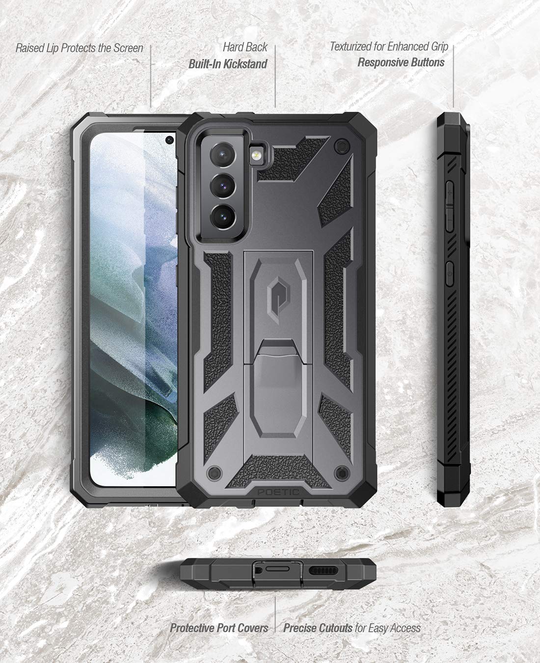 Foto 7 | Funda Poetic Spartan para Samsung Galaxy S21+ Plus 5g de 6.7'' - Venta Internacional