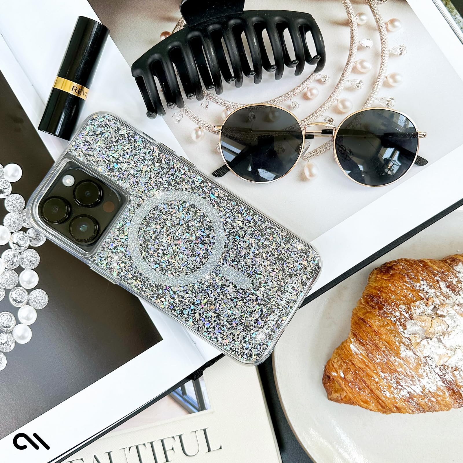 Foto 7 | Funda para Teléfono Case-mate Apple Iphone 15 Pro Twinkle Disco - Venta Internacional