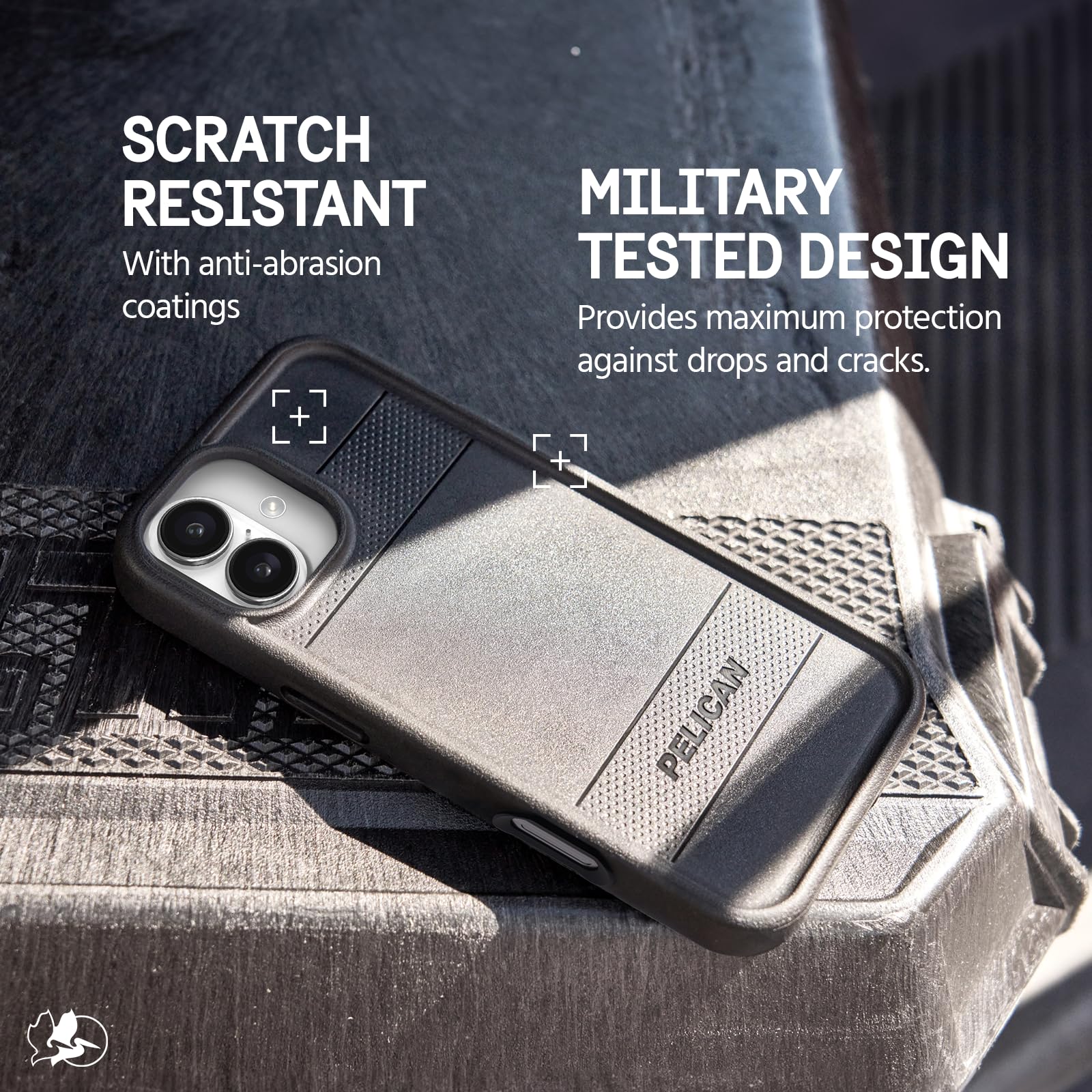 Foto 6 pulgar | Funda de Teléfono Pelican Protector Para Iphone 16 Con Magsafe Black - Venta Internacional