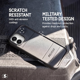 Foto 5 | Funda de Teléfono Pelican Protector Para Iphone 16 Con Magsafe Black - Venta Internacional