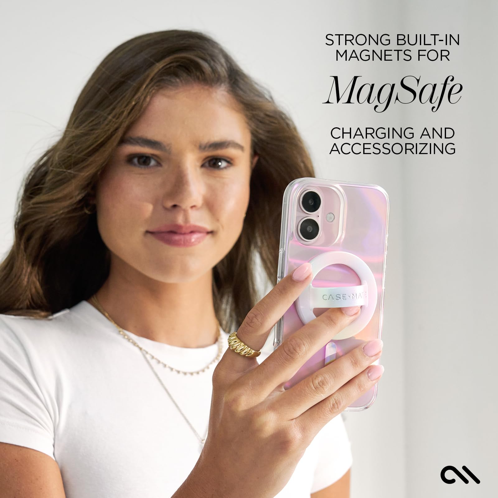 Foto 6 pulgar | Funda de Teléfono Case-mate para Iphone 16 Con Pompa De Jabón Magsafe - Venta Internacional