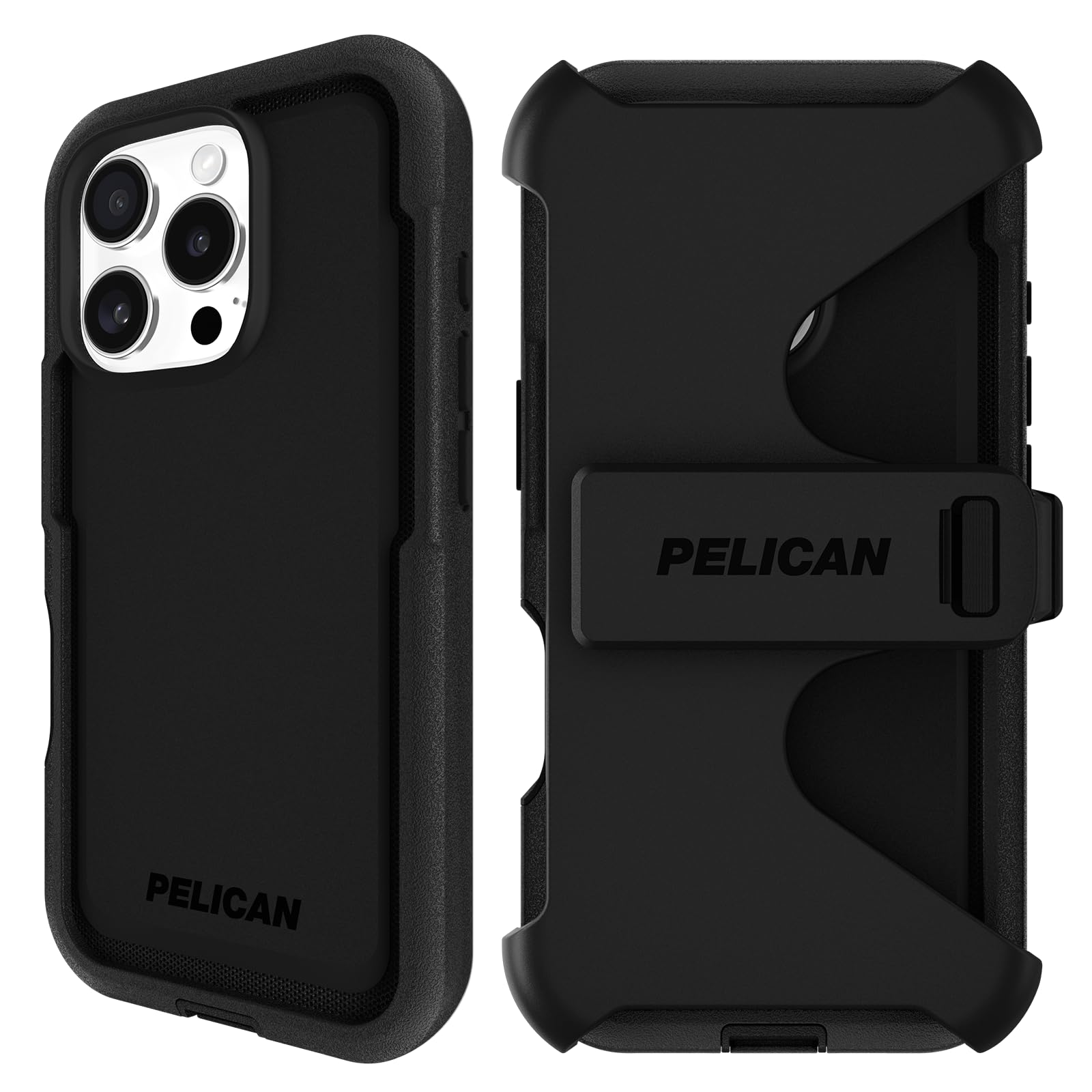 Funda para Teléfono Pelican Voyager iPhone 16 Pro con Magsafe Black - Venta Internacional
