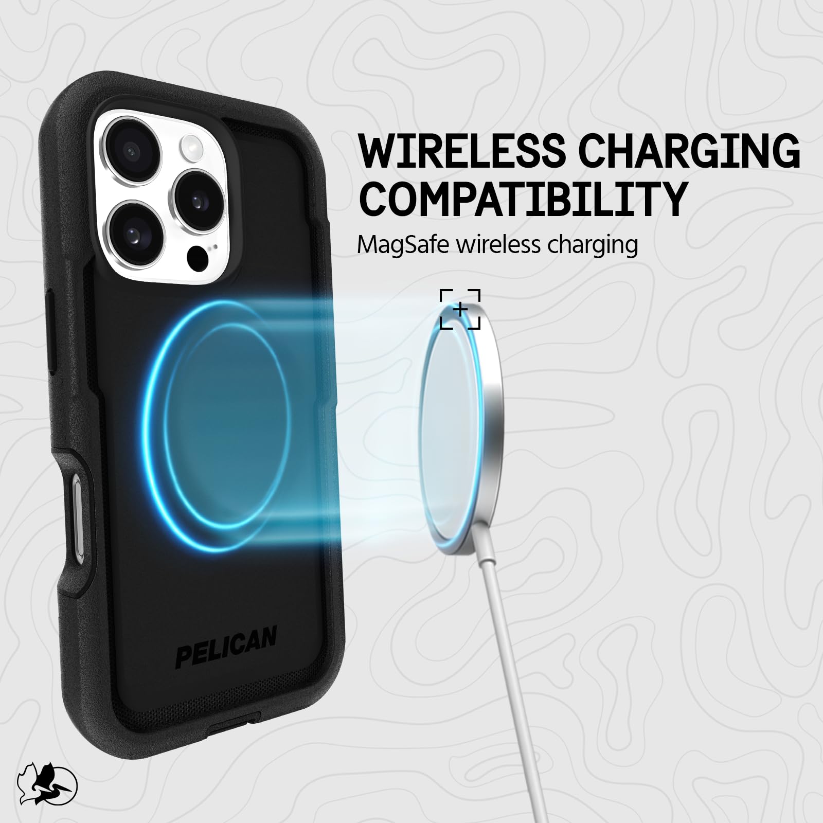 Foto 8 pulgar | Funda para Teléfono Pelican Voyager iPhone 16 Pro con Magsafe Black - Venta Internacional