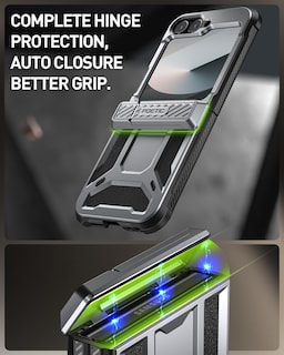 Foto 4 | Funda Poetic Spartan para Samsung Galaxy Z Flip 6 5g - Venta Internacional