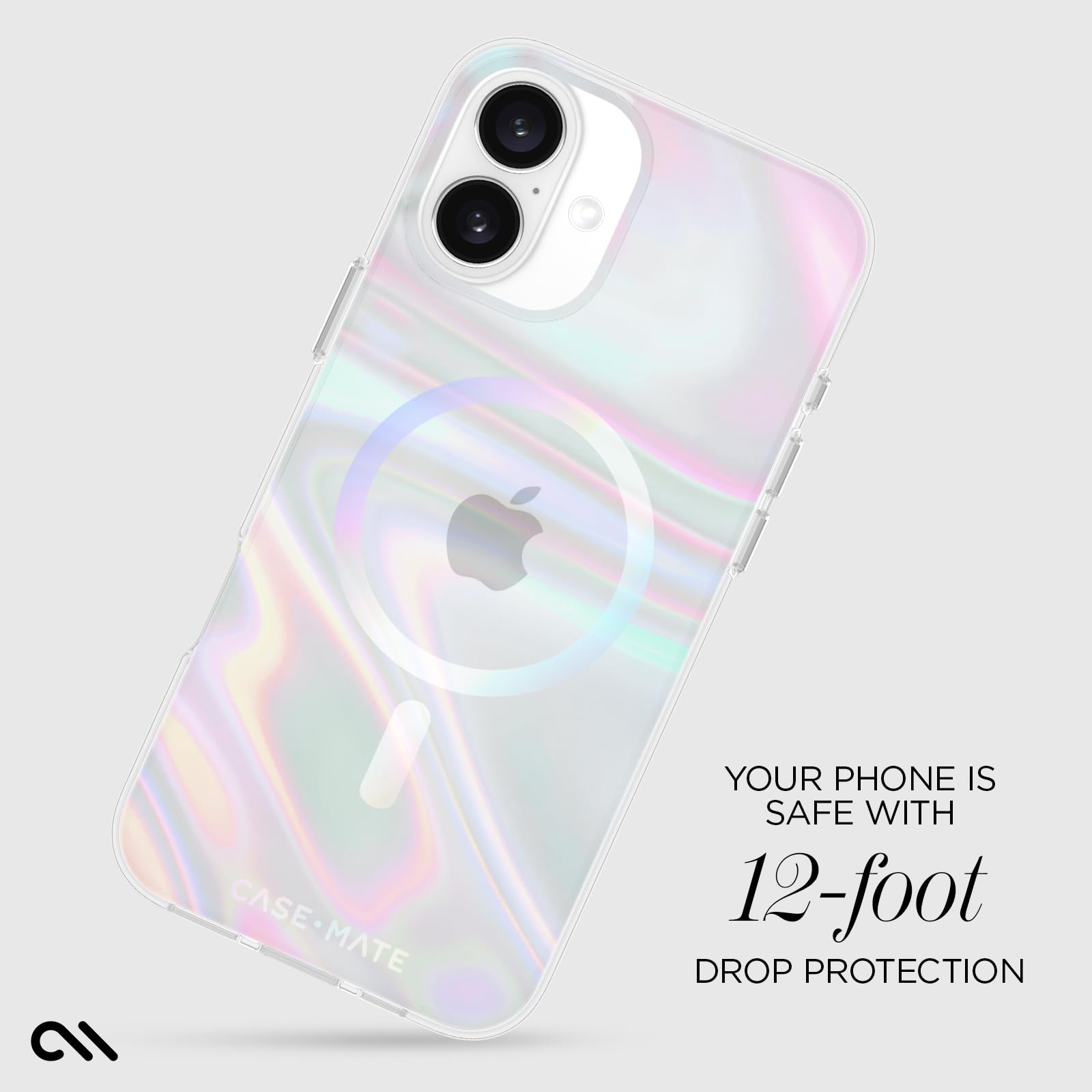 Foto 4 pulgar | Funda de Teléfono Case-mate Para Iphone 16 Plus, Pompa De Jabón Magsafe - Venta Internacional