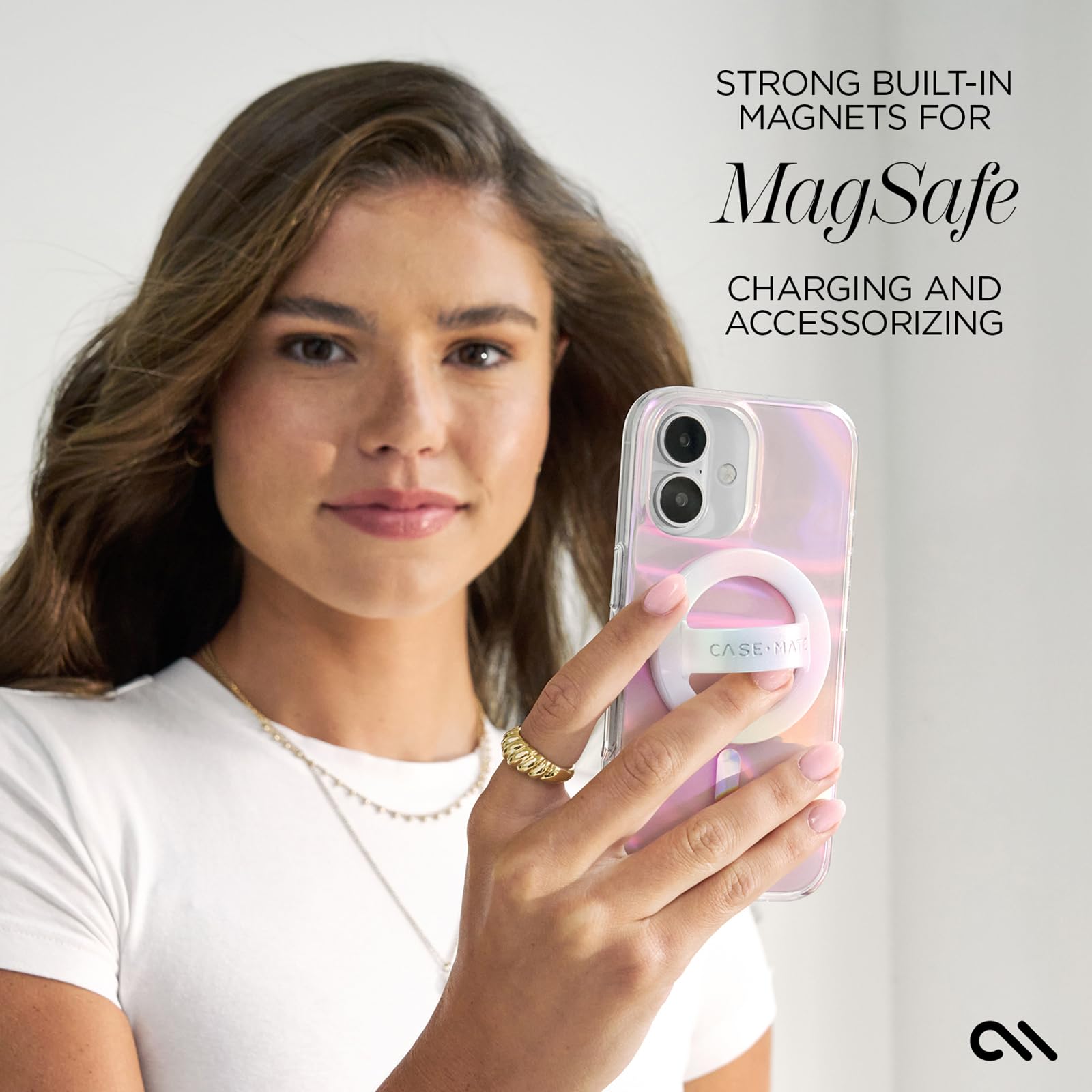 Foto 6 pulgar | Funda de Teléfono Case-mate Para Iphone 16 Plus, Pompa De Jabón Magsafe - Venta Internacional