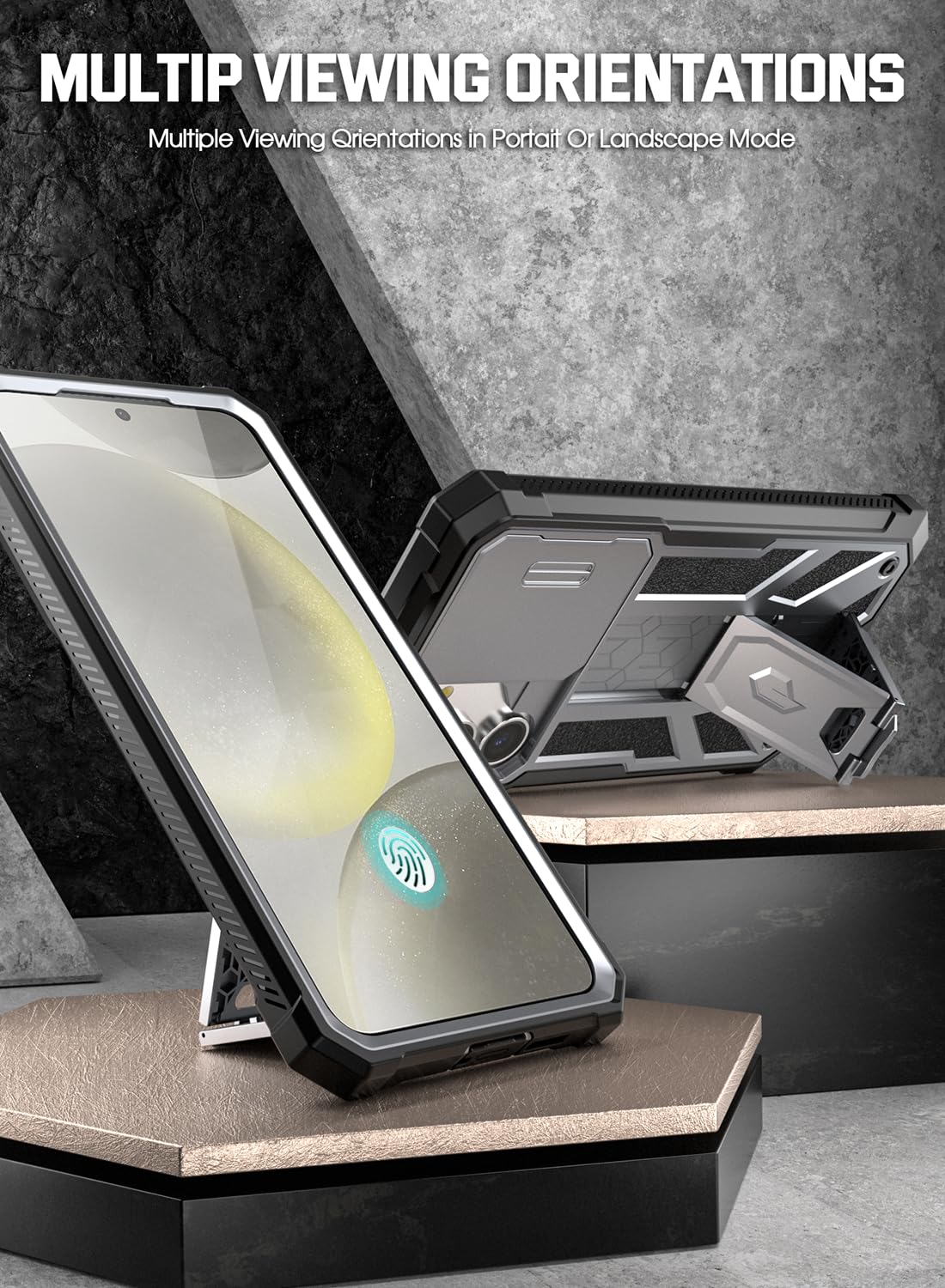 Foto 4 pulgar | Funda de Teléfono Poetic Spartan para Samsung Galaxy S24 de 6.2 Pulgadas - Venta Internacional