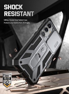 Foto 4 | Funda de Teléfono Poetic Spartan para Samsung Galaxy S24 de 6.2 Pulgadas - Venta Internacional