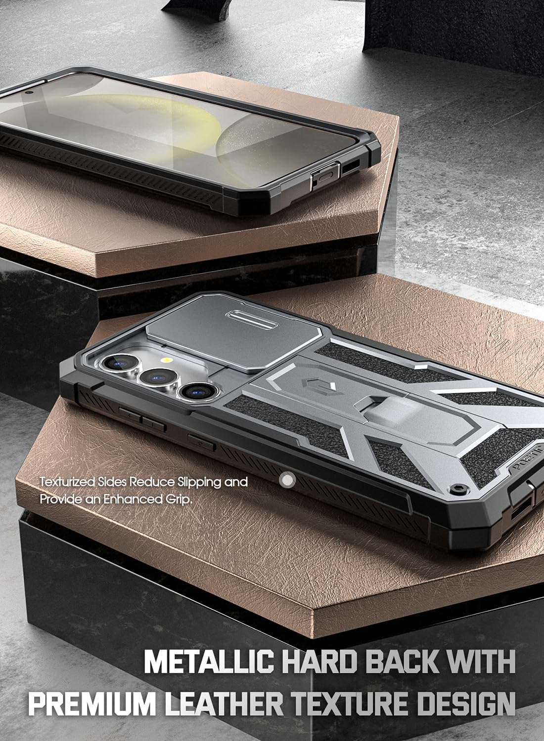 Foto 7 pulgar | Funda de Teléfono Poetic Spartan para Samsung Galaxy S24 de 6.2 Pulgadas - Venta Internacional