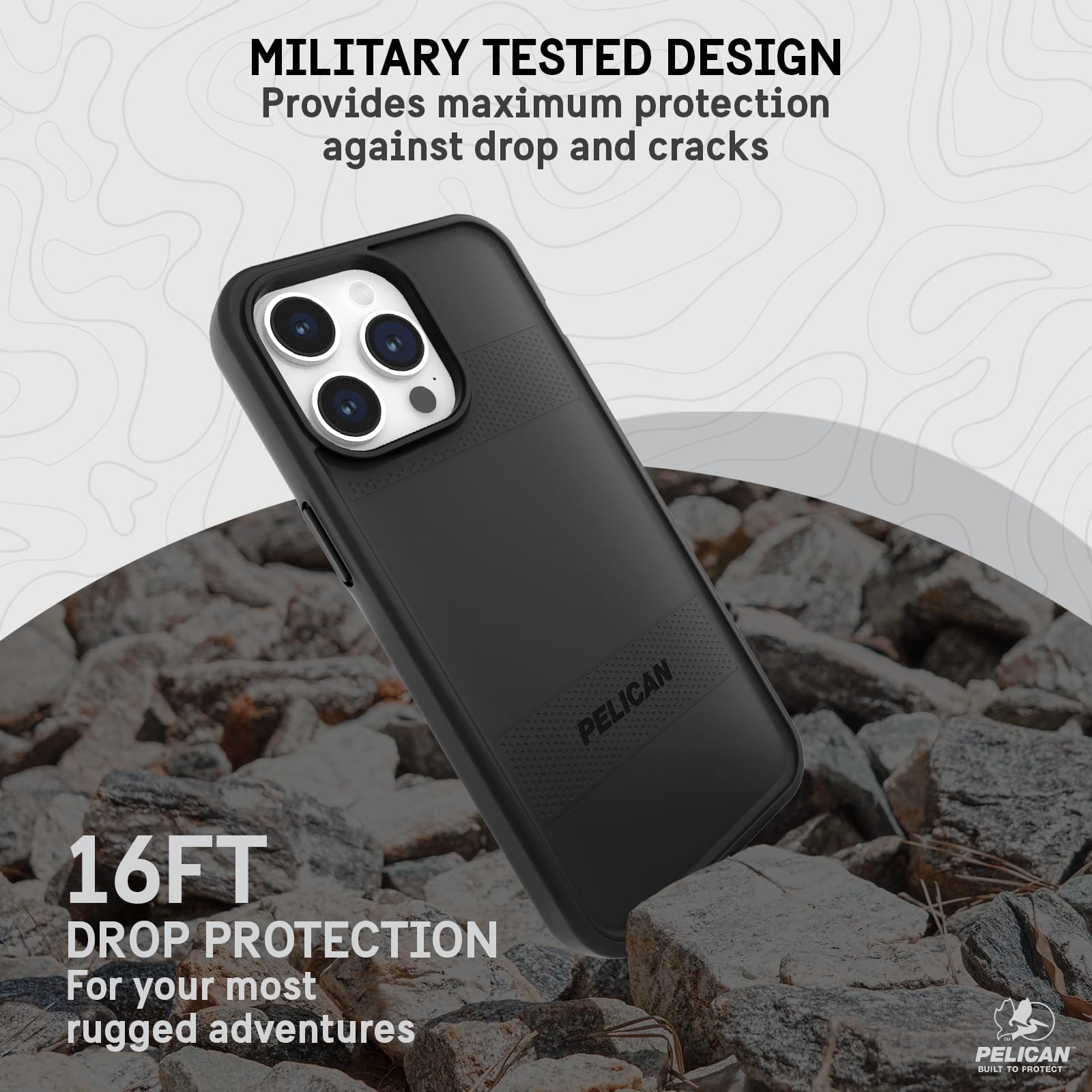 Foto 4 pulgar | Funda de Teléfono Pelican Protector 6.7 Para Apple Iphone 15 Pro Max - Venta Internacional