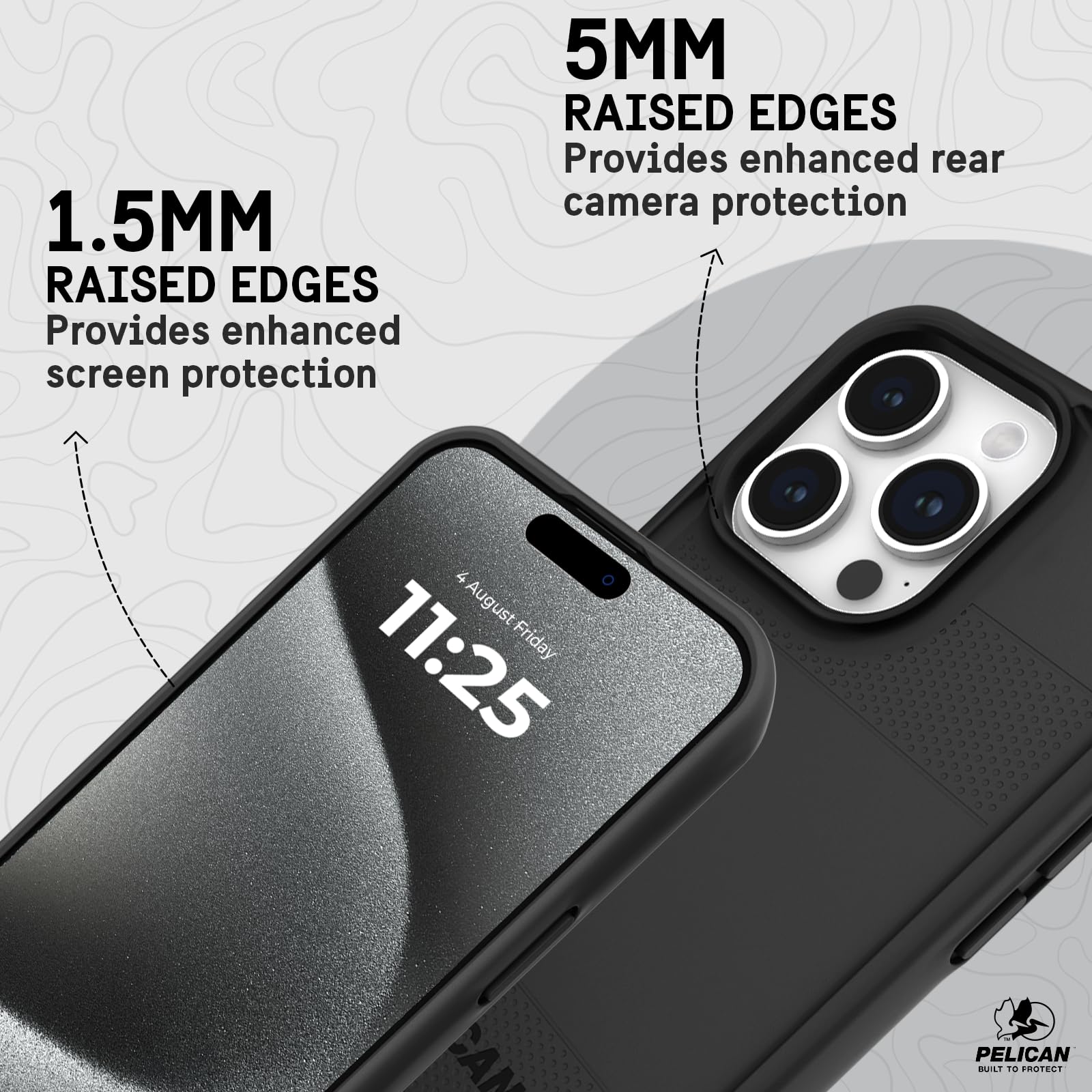 Foto 7 pulgar | Funda de Teléfono Pelican Protector 6.7 Para Apple Iphone 15 Pro Max - Venta Internacional
