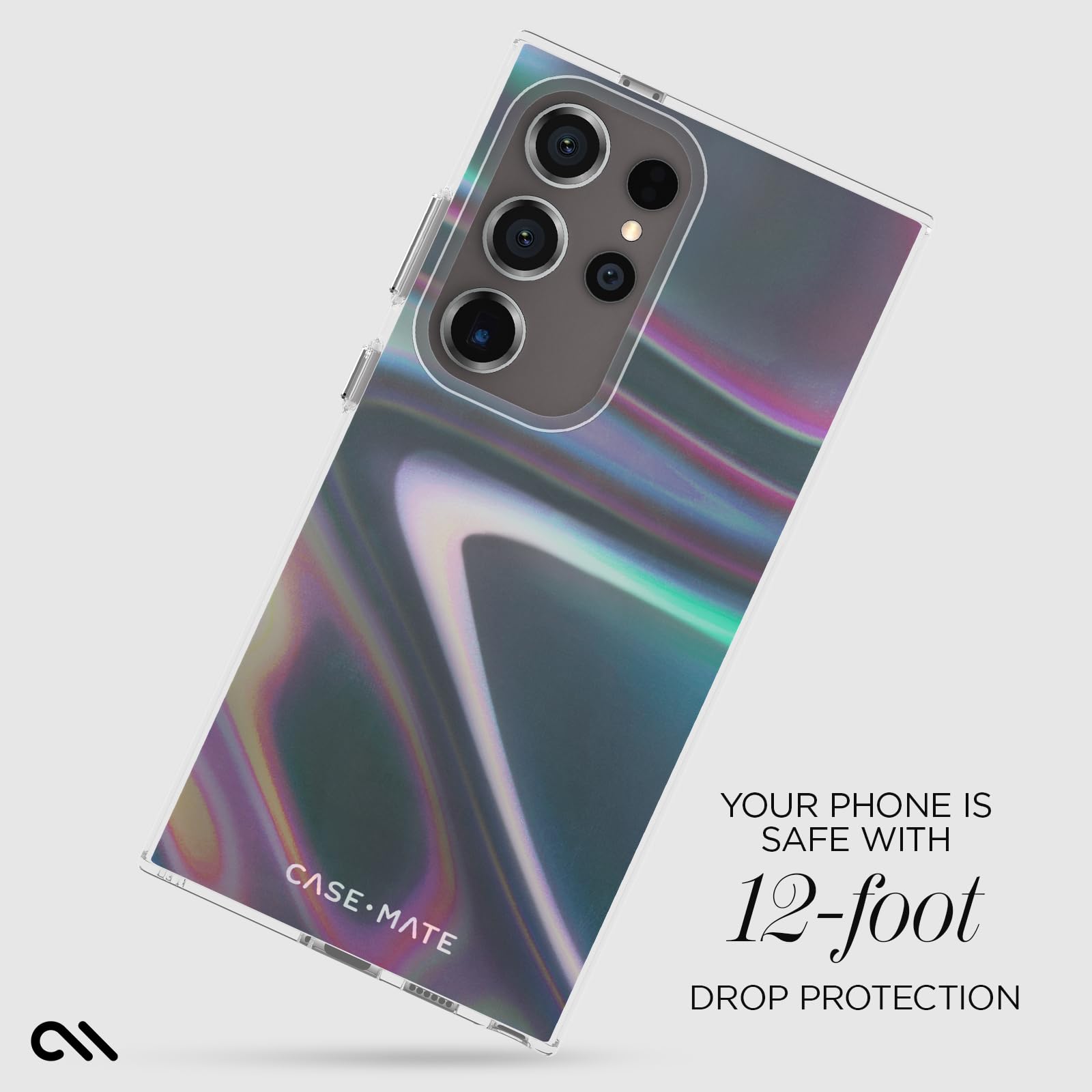 Foto 4 pulgar | Funda De Teléfono Case-mate Soap Bubble Para Samsung Galaxy S24 Ultra 5g - Venta Internacional.