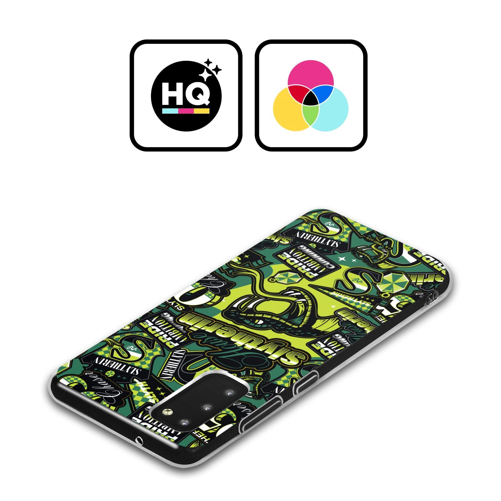 Foto 2 | Funda De Teléfono Head Case Designs Harry Potter Slytherin A14 5g - Venta Internacional.