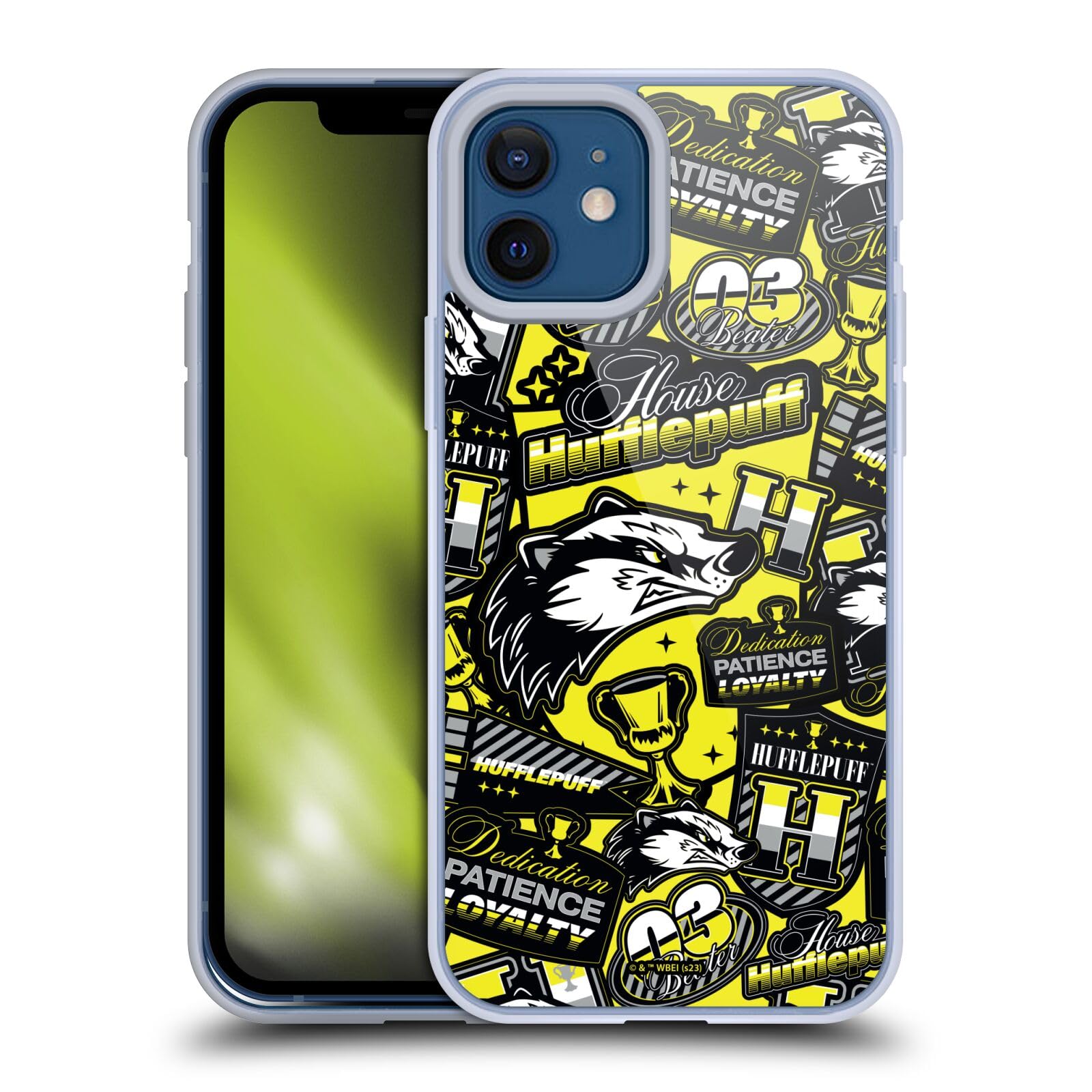 Funda De Teléfono Con Diseño De Carcasa Harry Potter Hufflepuff Para Iphone 12 - Venta Internacional.