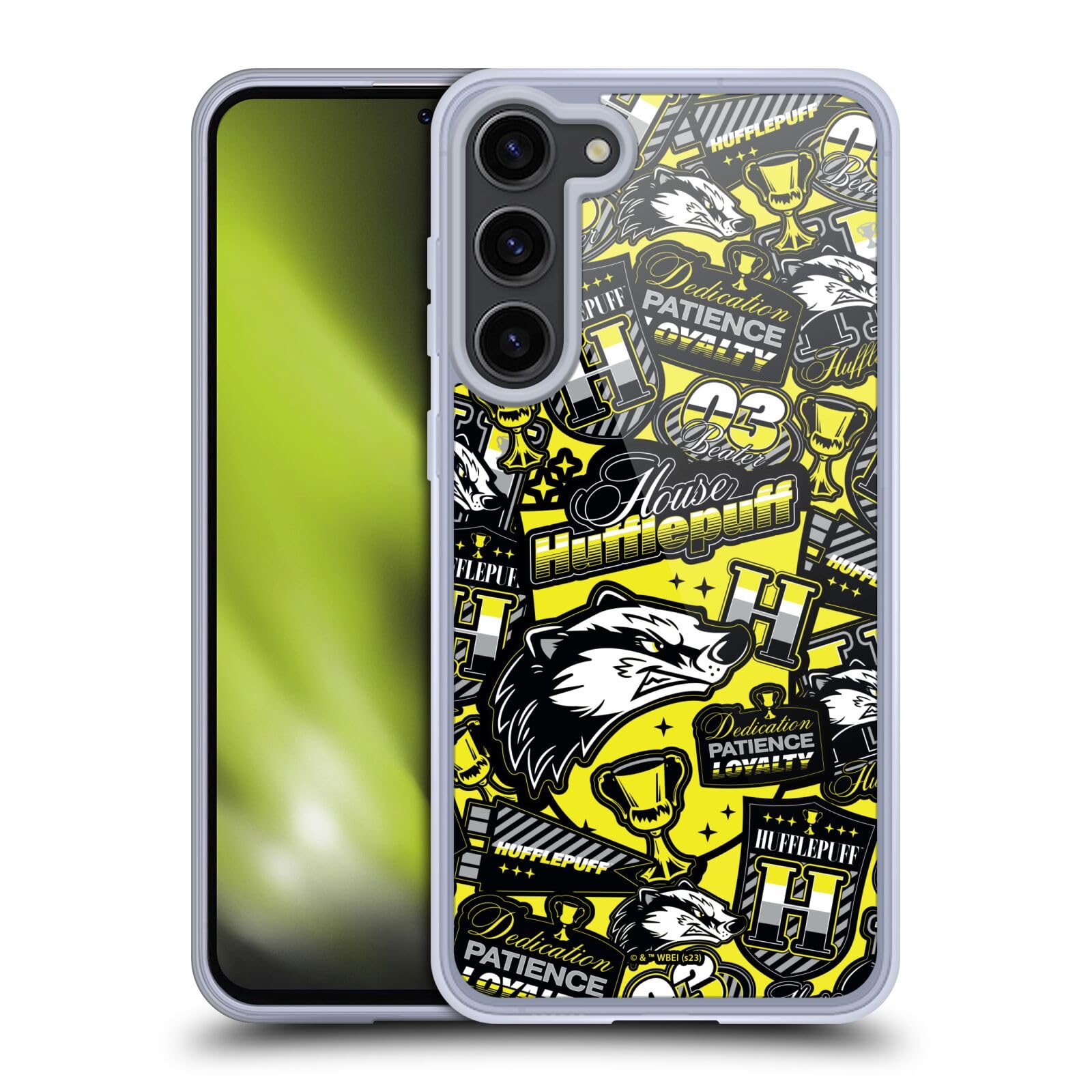 Foto 2 pulgar | Funda De Teléfono Head Case Designs Harry Potter Hufflepuff S23+ 5g - Venta Internacional.