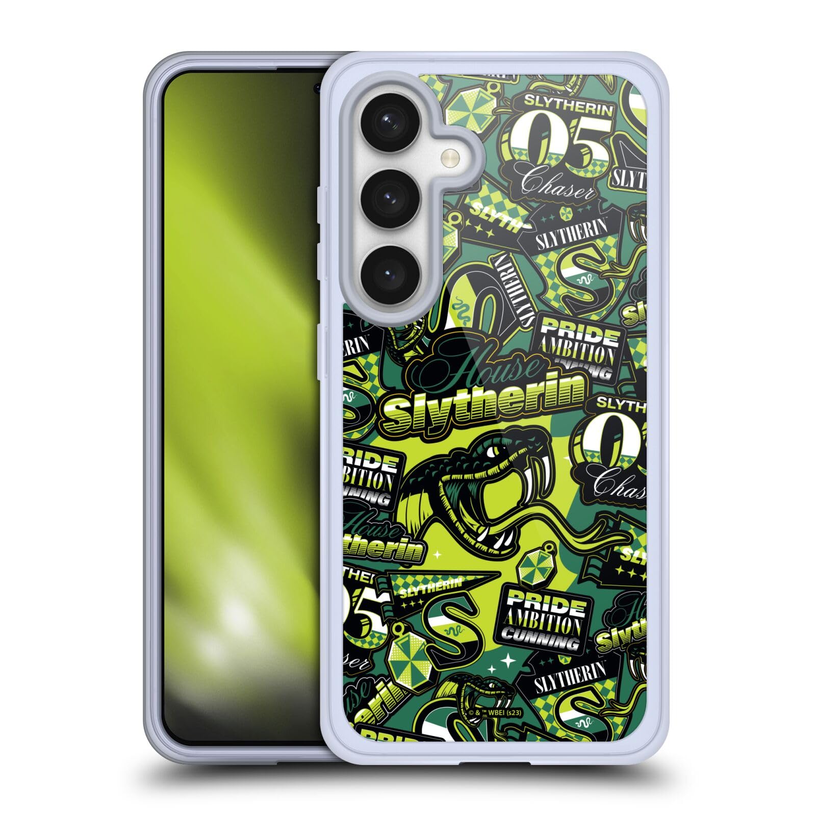 Foto 2 pulgar | Funda De Teléfono Head Case Designs Harry Potter Slytherin S24 5g - Venta Internacional.