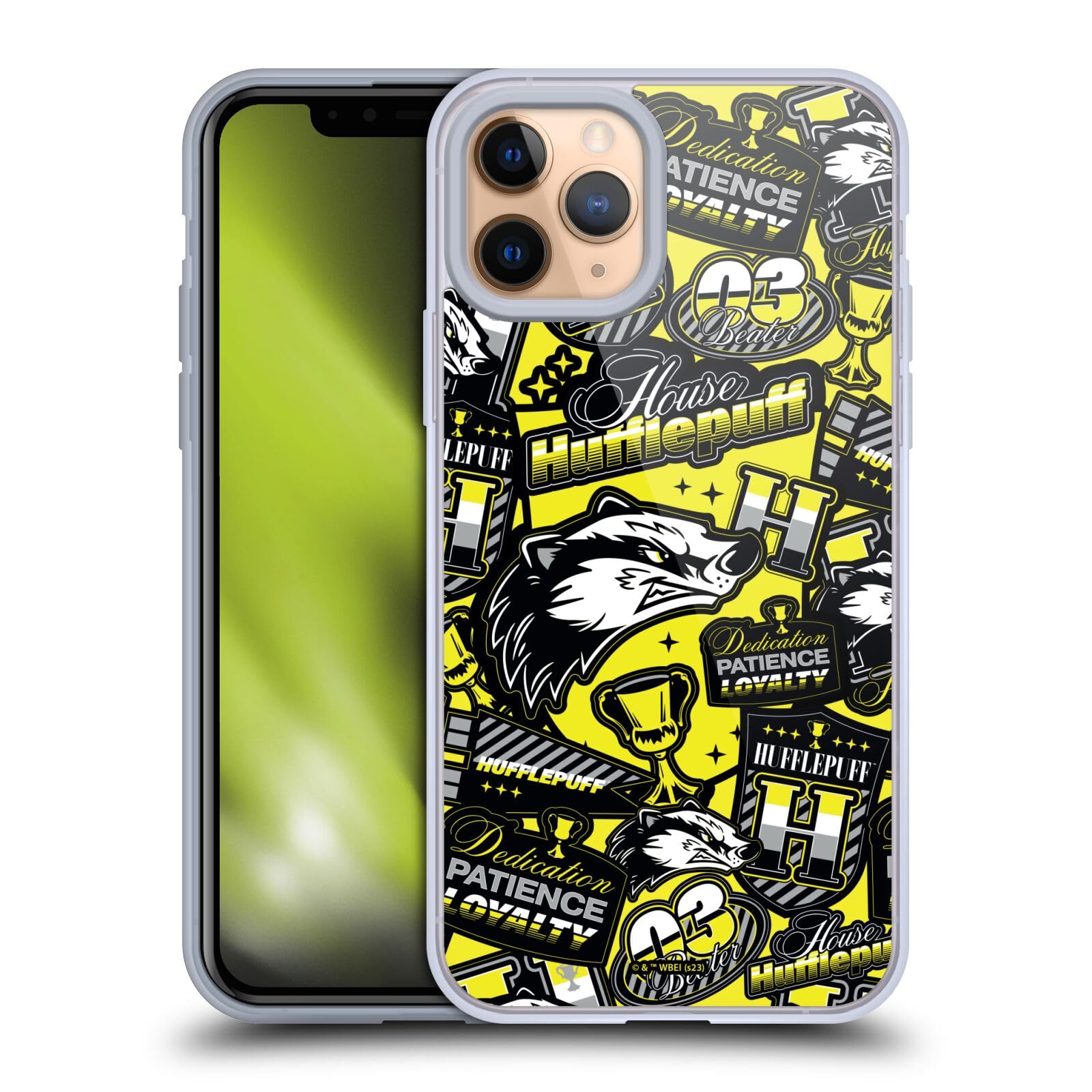 Foto 2 pulgar | Funda De Teléfono Head Case Designs Harry Potter Hufflepuff Iphone 11 Pro - Venta Internacional.