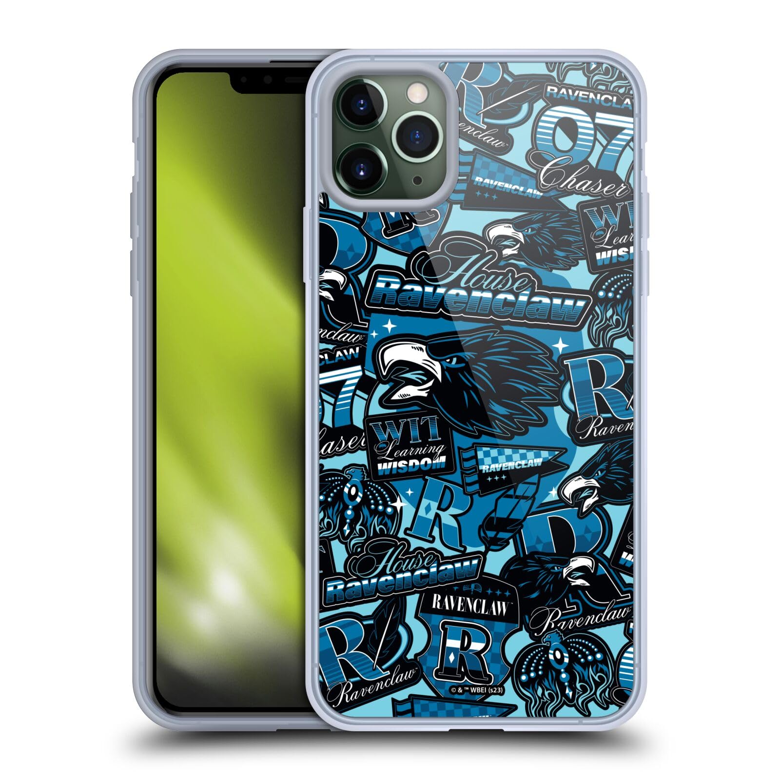 Foto 2 pulgar | Funda De Teléfono Con Diseño De Carcasa De Gel Suave Harry Potter Ravenclaw Para Iphone 11 Pro Max - Venta Internacio