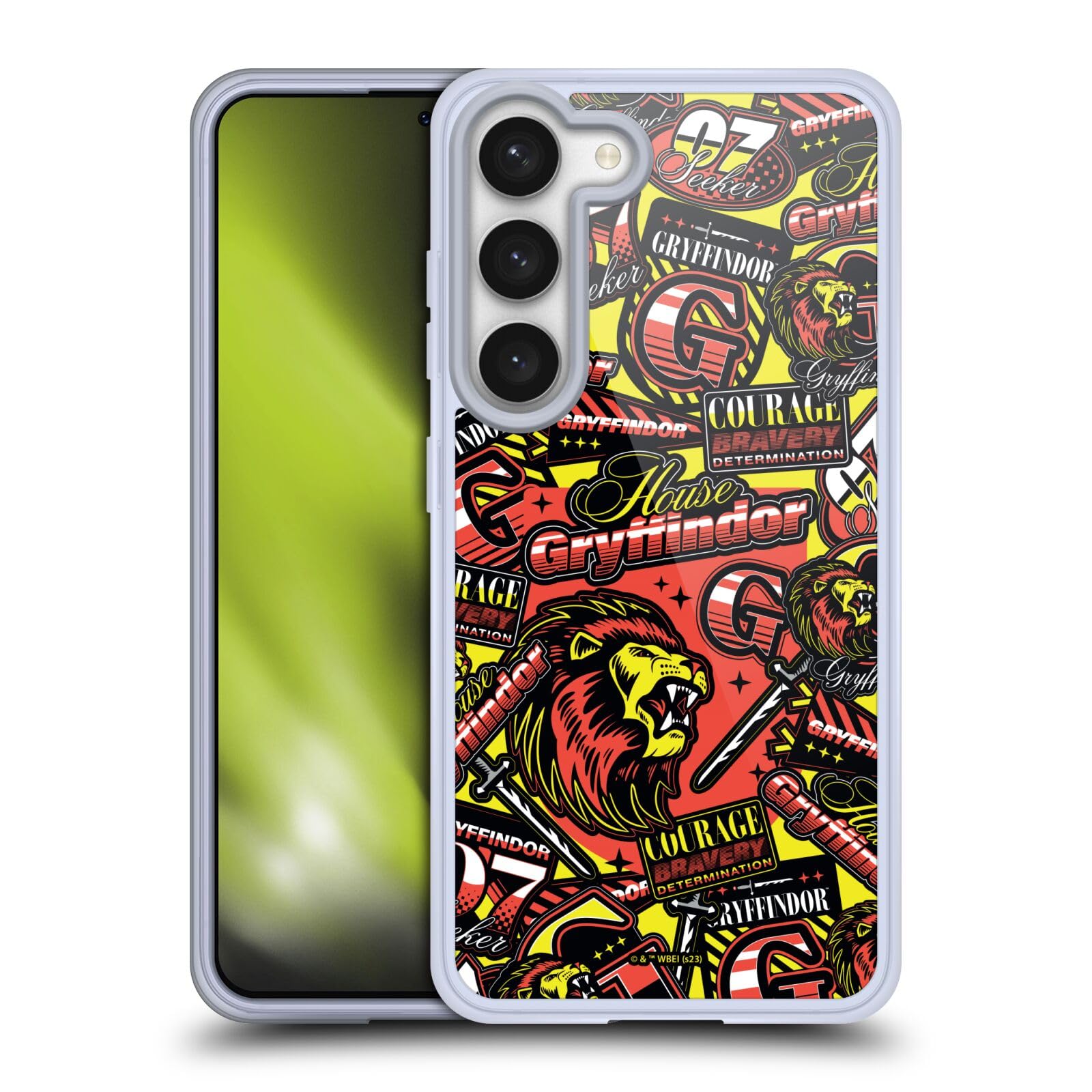 Foto 2 pulgar | Funda De Teléfono Head Case Designs Harry Potter Gryffindor S23 - Venta Internacional.