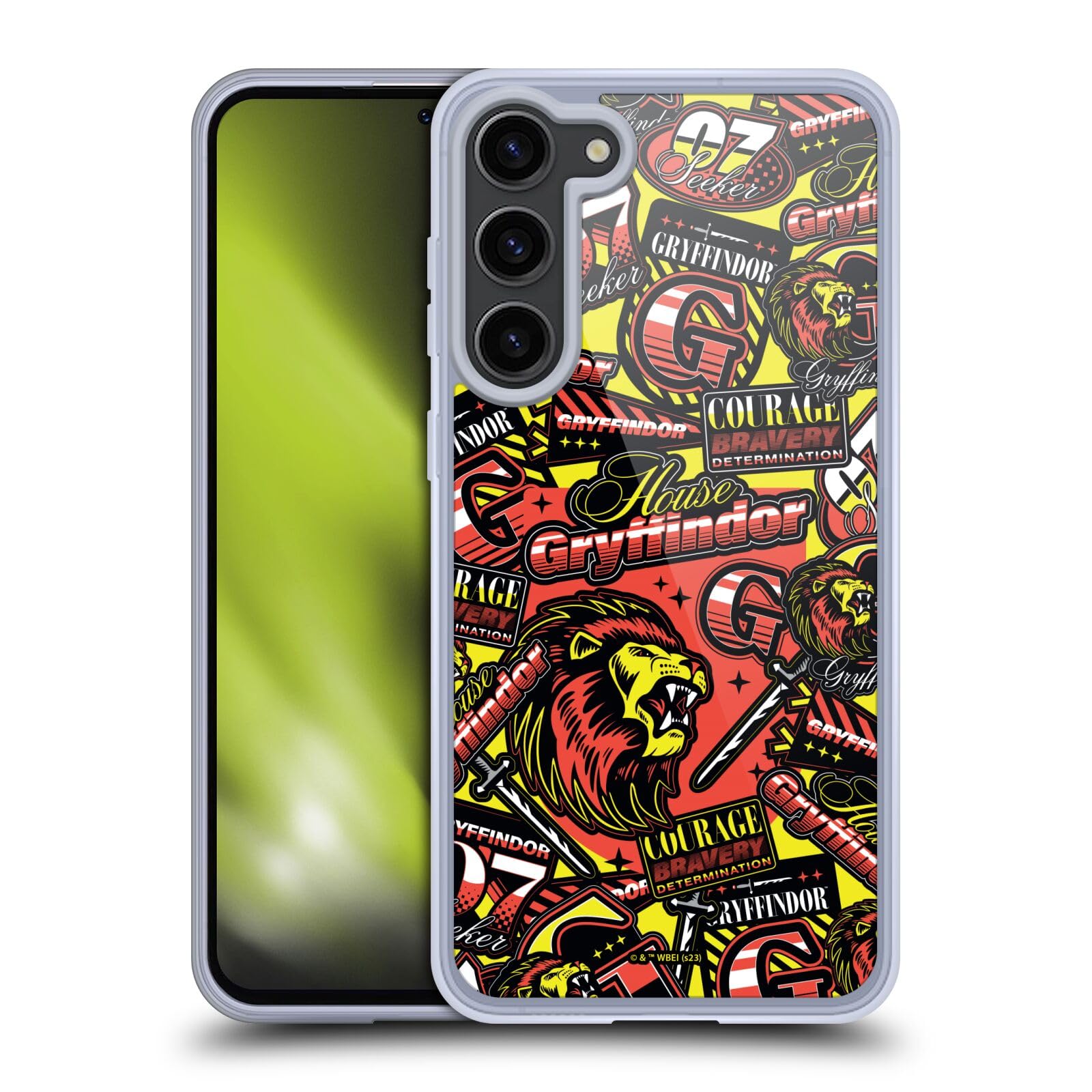 Foto 2 pulgar | Funda De Teléfono Head Case Designs Harry Potter Gryffindor S23+ - Venta Internacional.