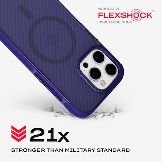 Foto 3 | Funda Tech21 Evoarmor Para Iphone 16 Pro Max Con Magsafe Blue - Venta Internacional.