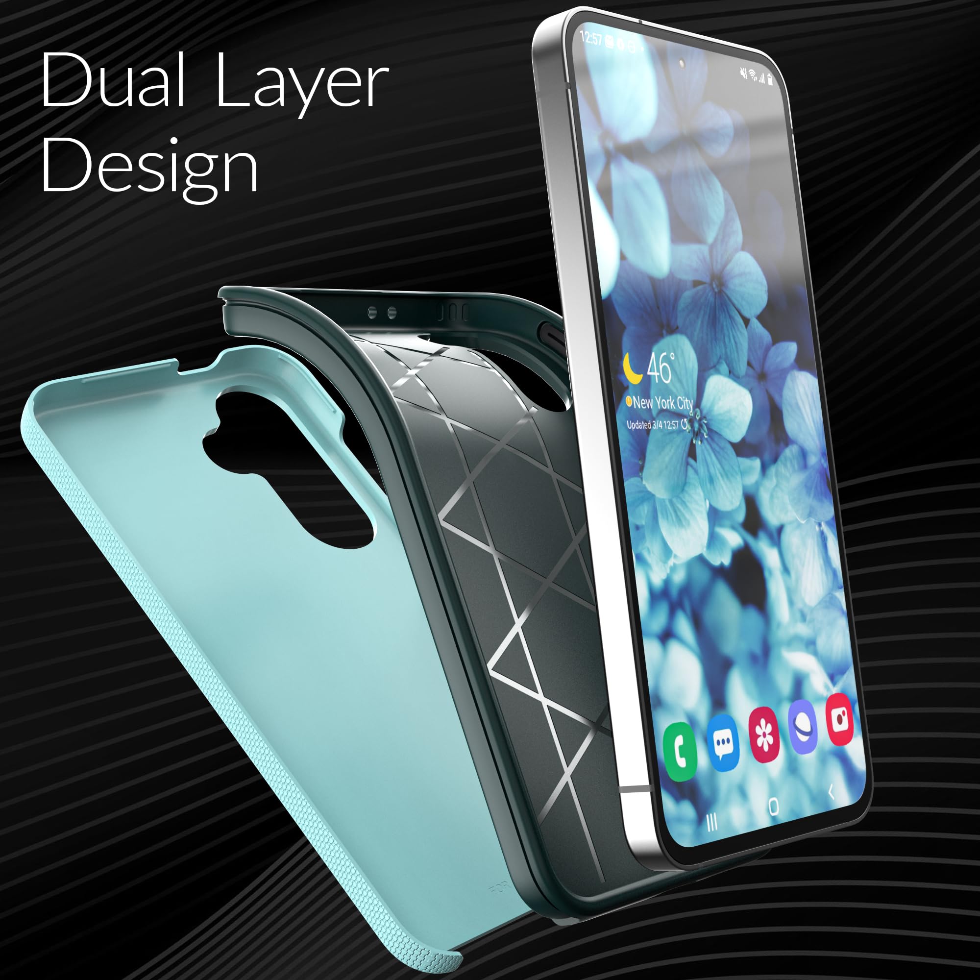 Foto 5 pulgar | Funda Crave Dual Guard A Prueba De Golpes Para Samsung Galaxy S24 Fe - Venta Internacional.