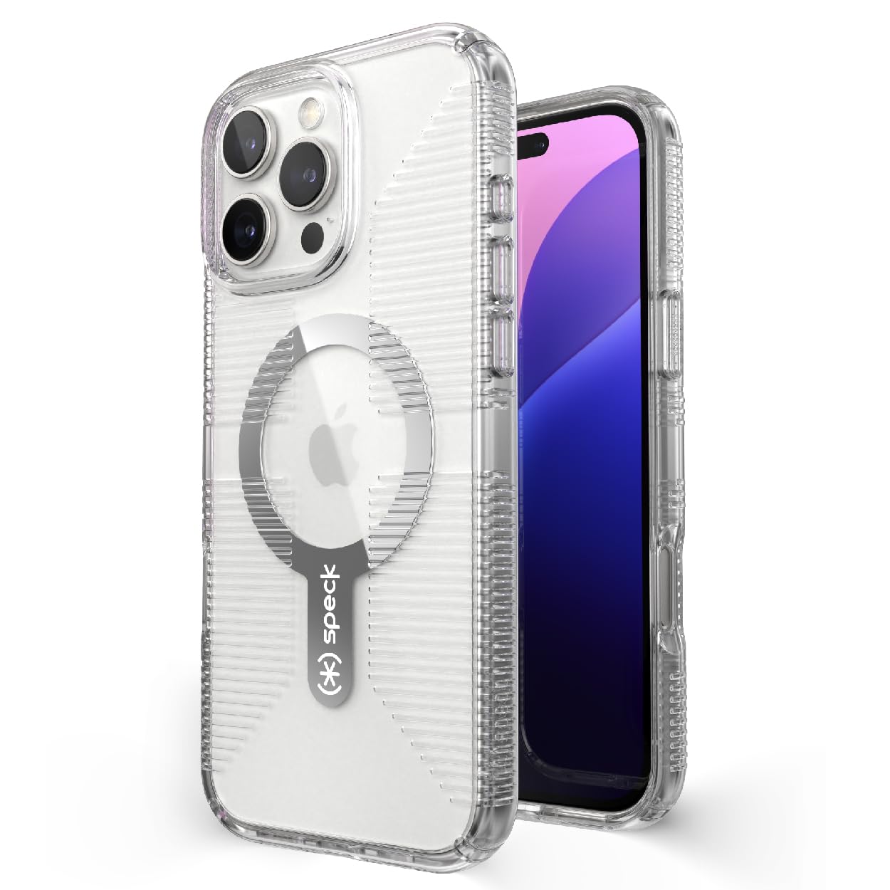 Funda De Teléfono Speck Clear Gemshell Para Iphone 16 Pro Max - Venta Internacional.