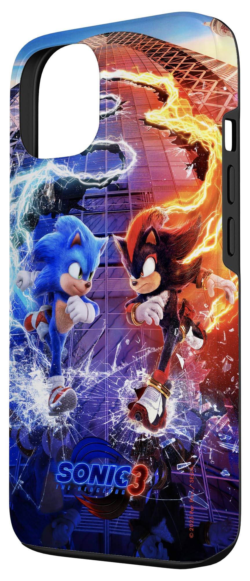 Foto 3 pulgar | Funda De Teléfono Sonic The Hedgehog 3 Sonic Vs Shadow Para Iphone 13 - Venta Internacional.